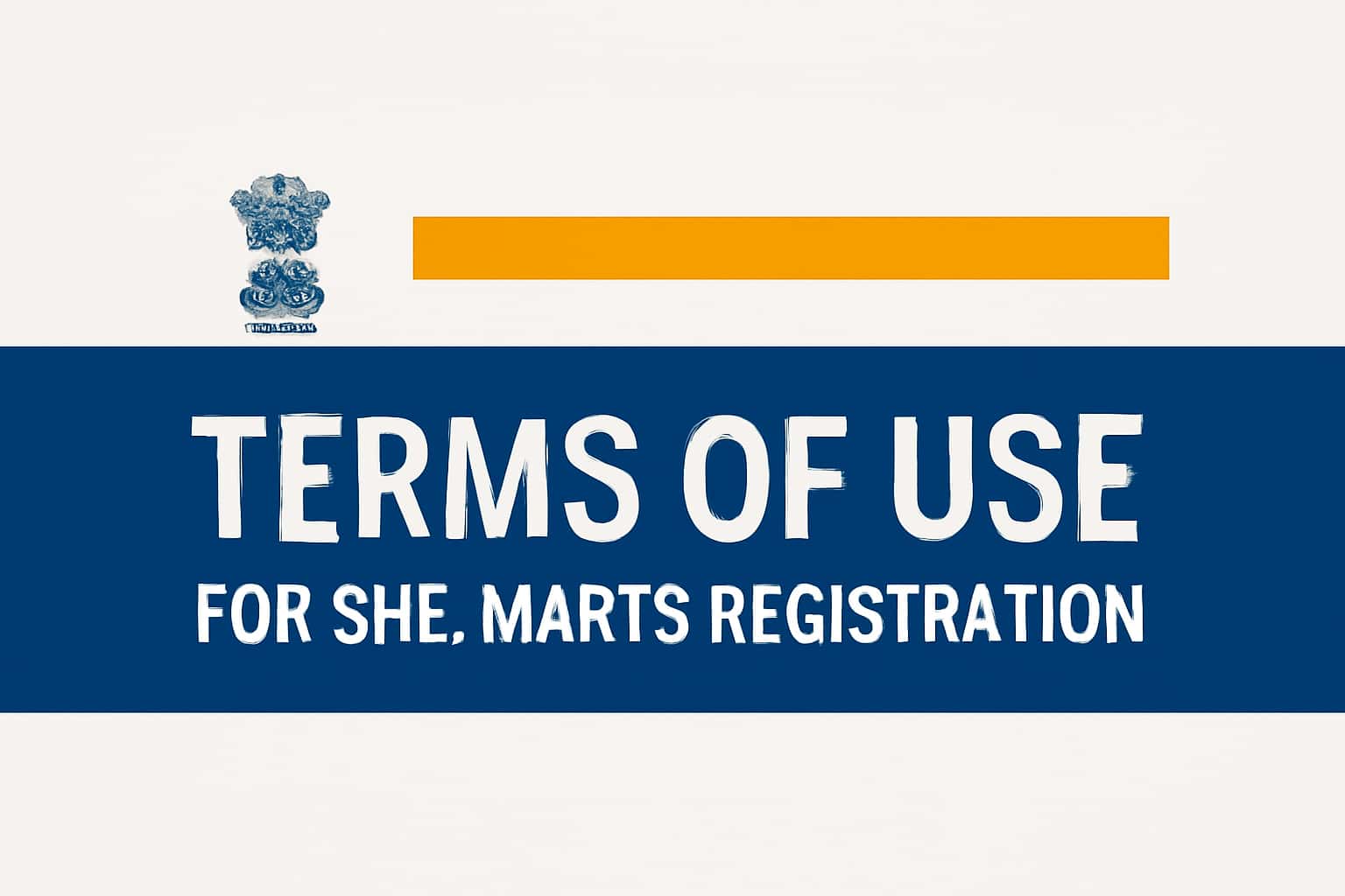 Terms of Use for SHE-Marts Registration